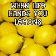 When life hands you lemons stick them down your bra