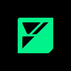 Green V Logo Animation