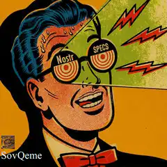 Nostr Specs Comic Man