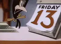 Black Cat Friday the 13th