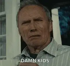 Clint Eastwood Damn Kids