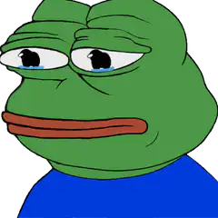 Sad Pepe the Frog