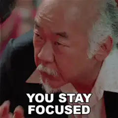 You Stay Focused Sensei