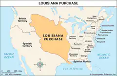Louisiana Purchase Map