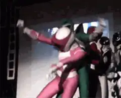 Power Rangers dancing