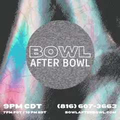 Bowl After Bowl event flyer
