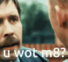 u wot m8 reaction