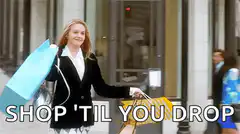 Shop 'til You Drop Woman
