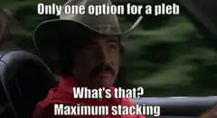 Burt Reynolds Maximum Stacking