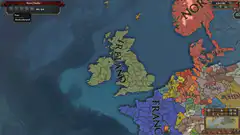 England and Ireland map animation
