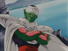 Piccolo removes his cape