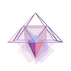 Rotating geometric crystal structure