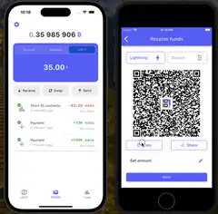Bitcoin wallet send and receive demo