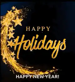 Happy Holidays and Happy New Year