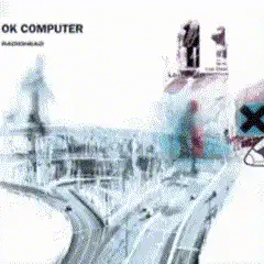 OK Computer glitchy montage