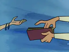 wallet turns into money