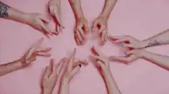 hands forming a heart shape