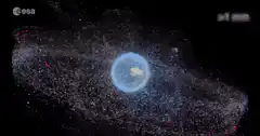 ESA Rosetta Comet 67P Dust Particles