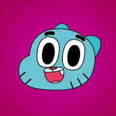 Gumball with star eyes