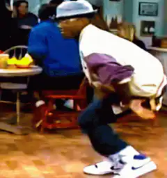 Will Smith doing the fresh prince dance