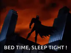 Batman Bed Time Sleep Tight
