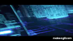 Flying through a digital city