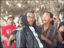 Man holding head in shock