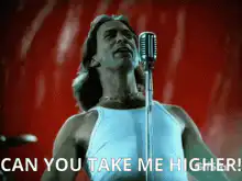Jack Black singing Can You Take Me Higher