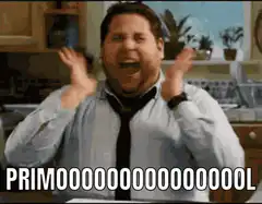 Jonah Hill screaming PRIMO