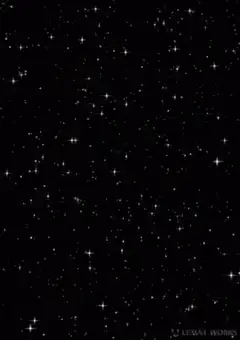Twinkling stars in space