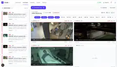 Onside AI video monitoring dashboard