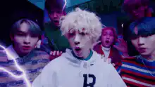 BTS member shocked by lightning