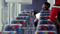 Michael Jordan on the bus