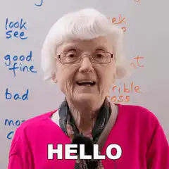 Hello Grandma Explains Words