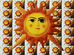 Unamused Sun Character
