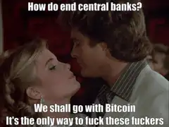 How do end central banks Bitcoin