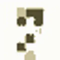 blurry pixelated shapes
