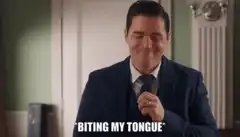 Biting My Tongue