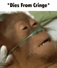 Orangutan Dies From Cringe