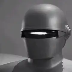 Robocop visor light reflection