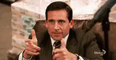 Michael Scott thumbs up