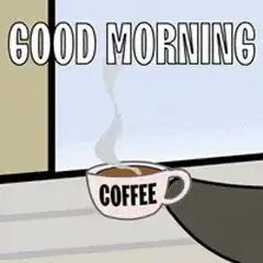 Good Morning Coffee Penguin