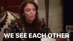 Woman sneezes and says we see each other