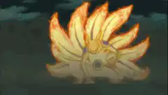 Kurama and Naruto fighting mode