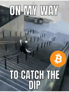 On my way to catch the dip