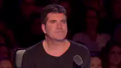Simon Cowell laser eyes