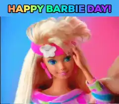 Happy Barbie Day GIF