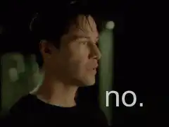 Keanu Reeves says no
