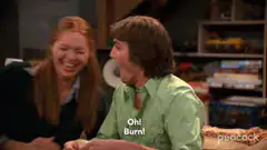 Oh Burn! Laughing Reaction