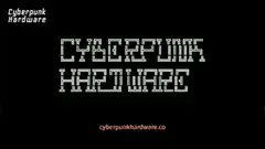 Cyberpunk Hardware logo animation